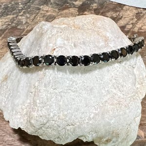 Same Day Ship!  Certified 4mm x 19cm Moissanite Tennis Bracelet