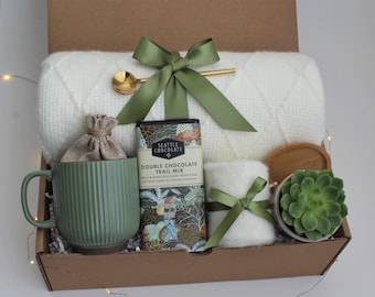 Fall Care Package For Women Hygge Gift Box Fall Cozy Gift Get Well Gift Sending Hugs Gift Set for women Thinking of You Mental Health Gift