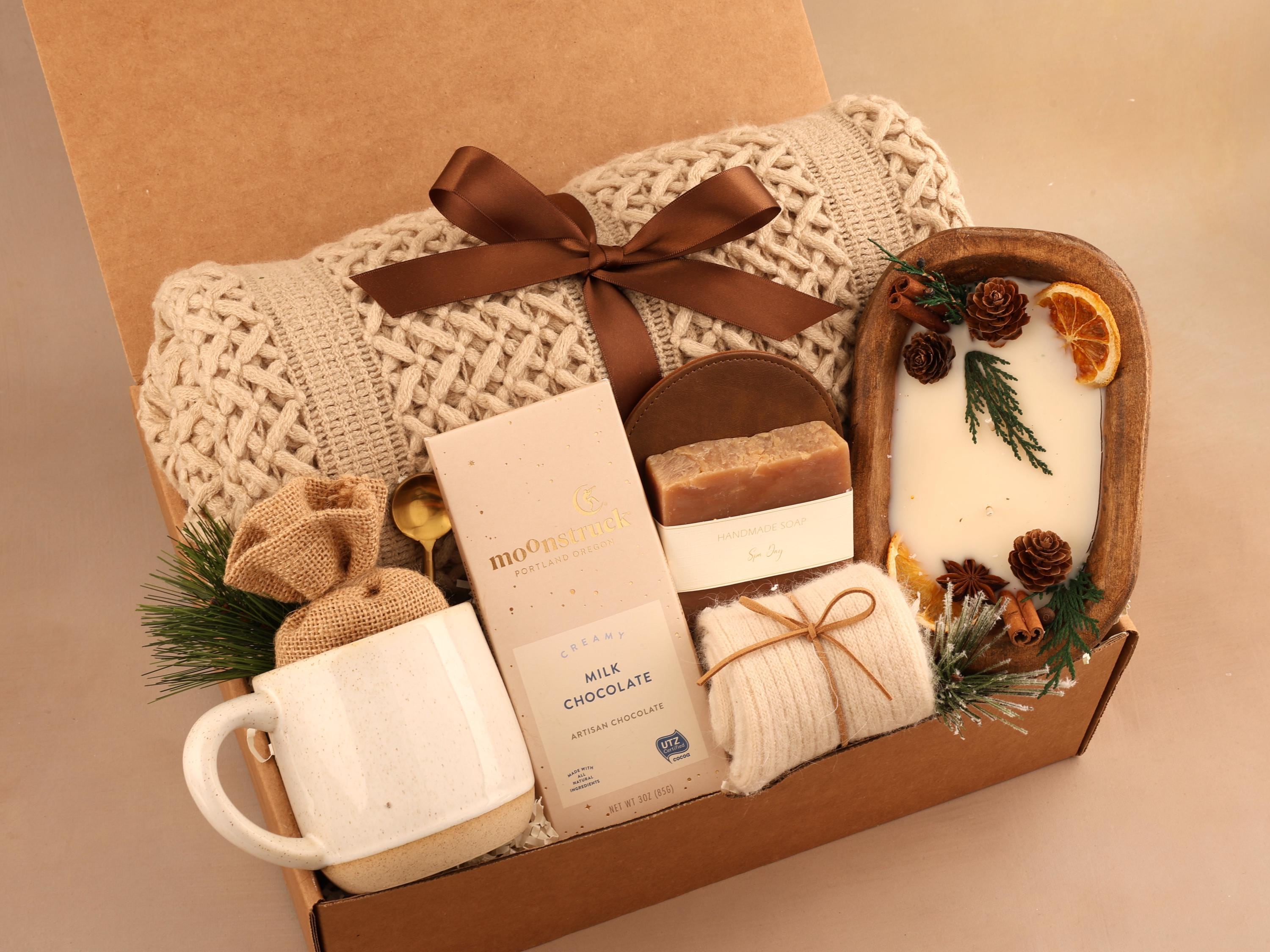 Birthday Gift Box, Cozy Spa Gift Basket for Her - Etsy