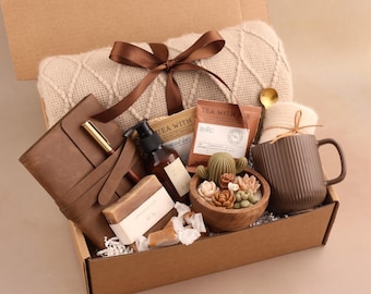 Care Package For Her, Birthday Gift Basket, Get Well Soon Gift, Gift Box For Women, Hygge Gift Box, Thinking Of You Gift, Self Care Package