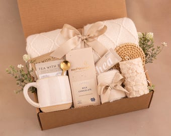 Thank You Gift Box For Men And Women, Corporate Gifting, Hygge Gift Box, Employee Appreciation Gift, Birthday Gift Basket For Dad, Friend