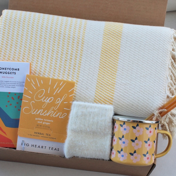 Sunshine Care Package, Sunshine Box, Just Because Gift, Thinking of You, Sending Cheer, Mental Health Boost, Get Well Soon