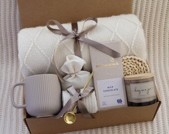 Sending Hugs Gift Box For Her, Sympathy Gift, Birthday Gift, Self-care, Comfort Care Package For Women, Sending Hugs And Love