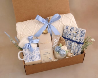 Care Package For Her, Birthday Gift Basket, Get Well Soon Gift, Gift Box For Women, Hygge Gift Box, Thinking Of You Gift, Self Care Package