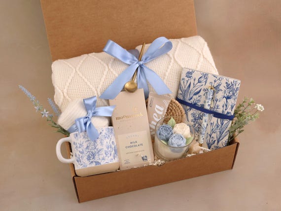 Care Package For Her, Birthday Gift Basket, Get Well Soon Gift, Gift Box For Women, Hygge Gift Box, Thinking Of You Gift, Self Care Package