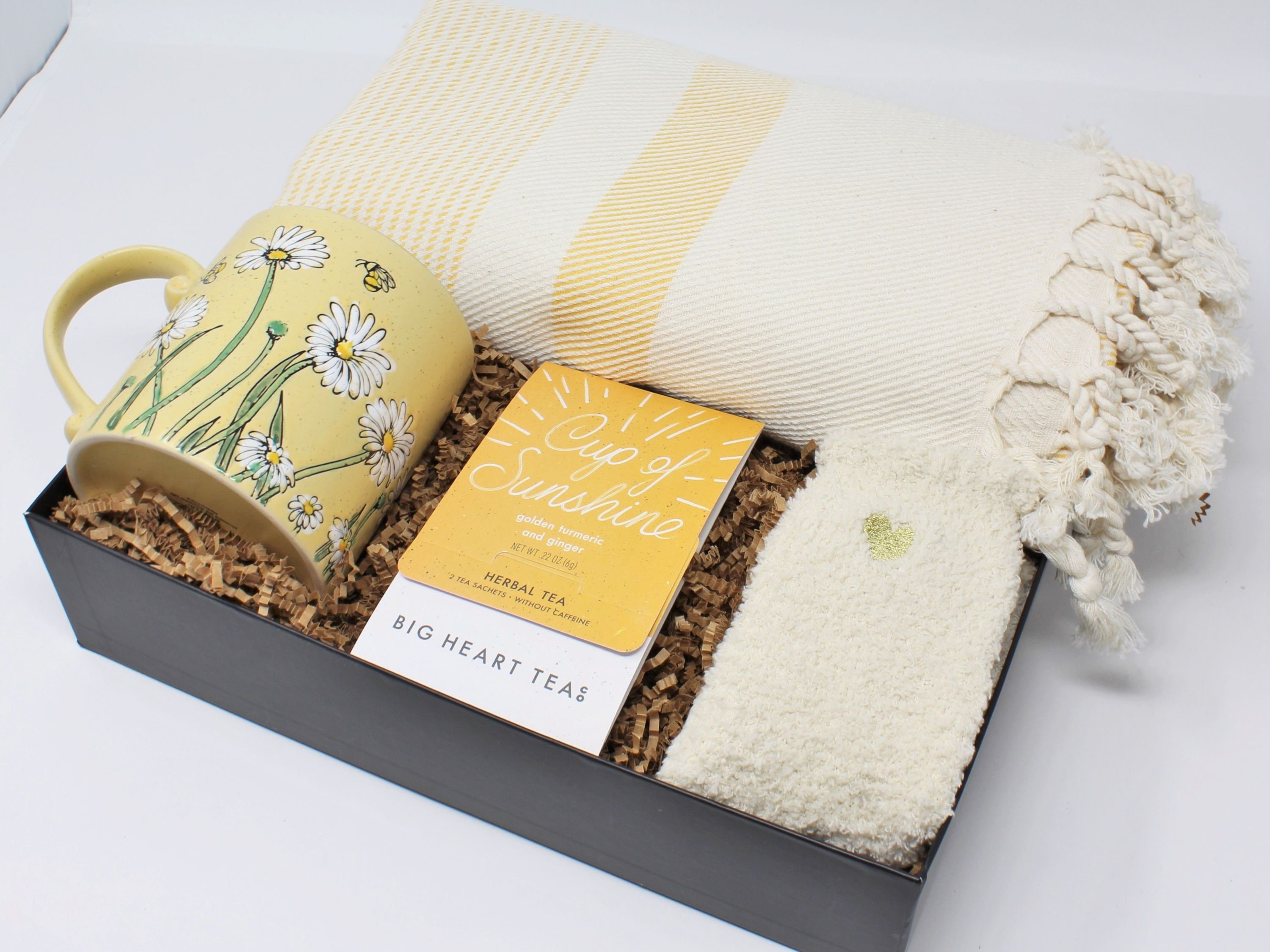 Sympathy Gift Basket Hygge Gift Box With Blanket Sending a Etsy