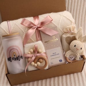 New Mom Care Package, Pregnancy Postpartum Gift Box, Mom To Be Gift, Mommy Gift Basket, Pregnancy Gift Set, New Baby Gift Set