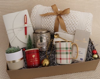 Holiday Gift Box, Christmas Gift Basket, Hygge Gift, Sending a Hug