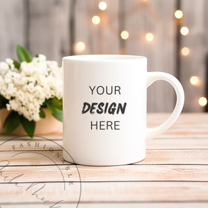 Coffee Mug Mockup Wedding Celebration Tea Cup Mug Engagement Party Decor Mug Anniversary Party  Birthday Party Bridal Shower JPG PNG 11 Oz