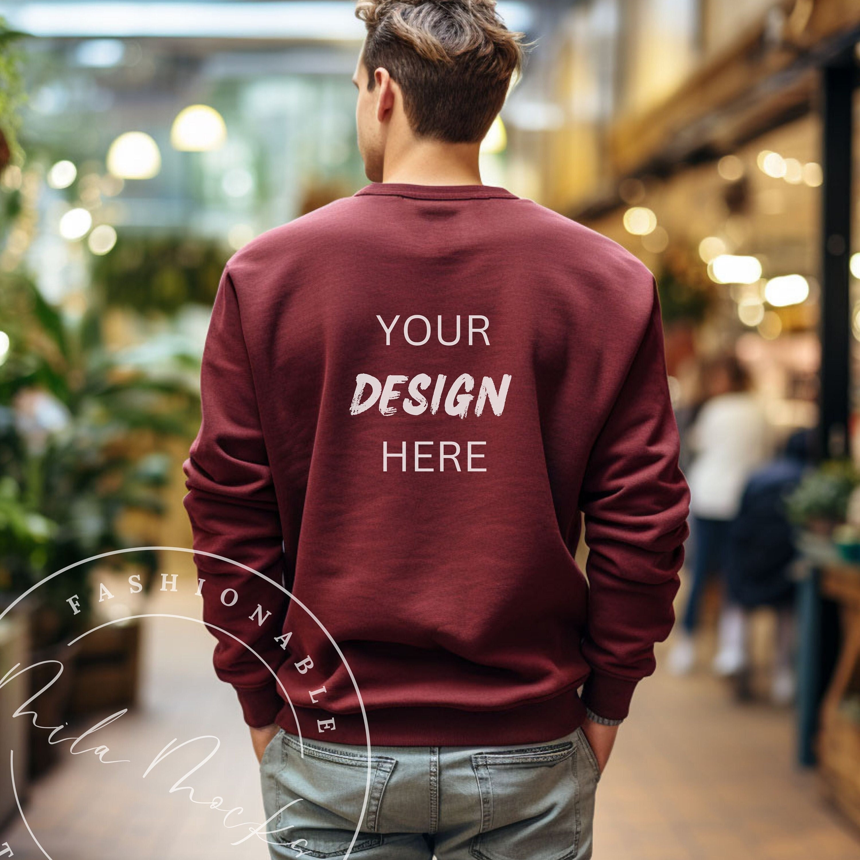 maroon colour pullover