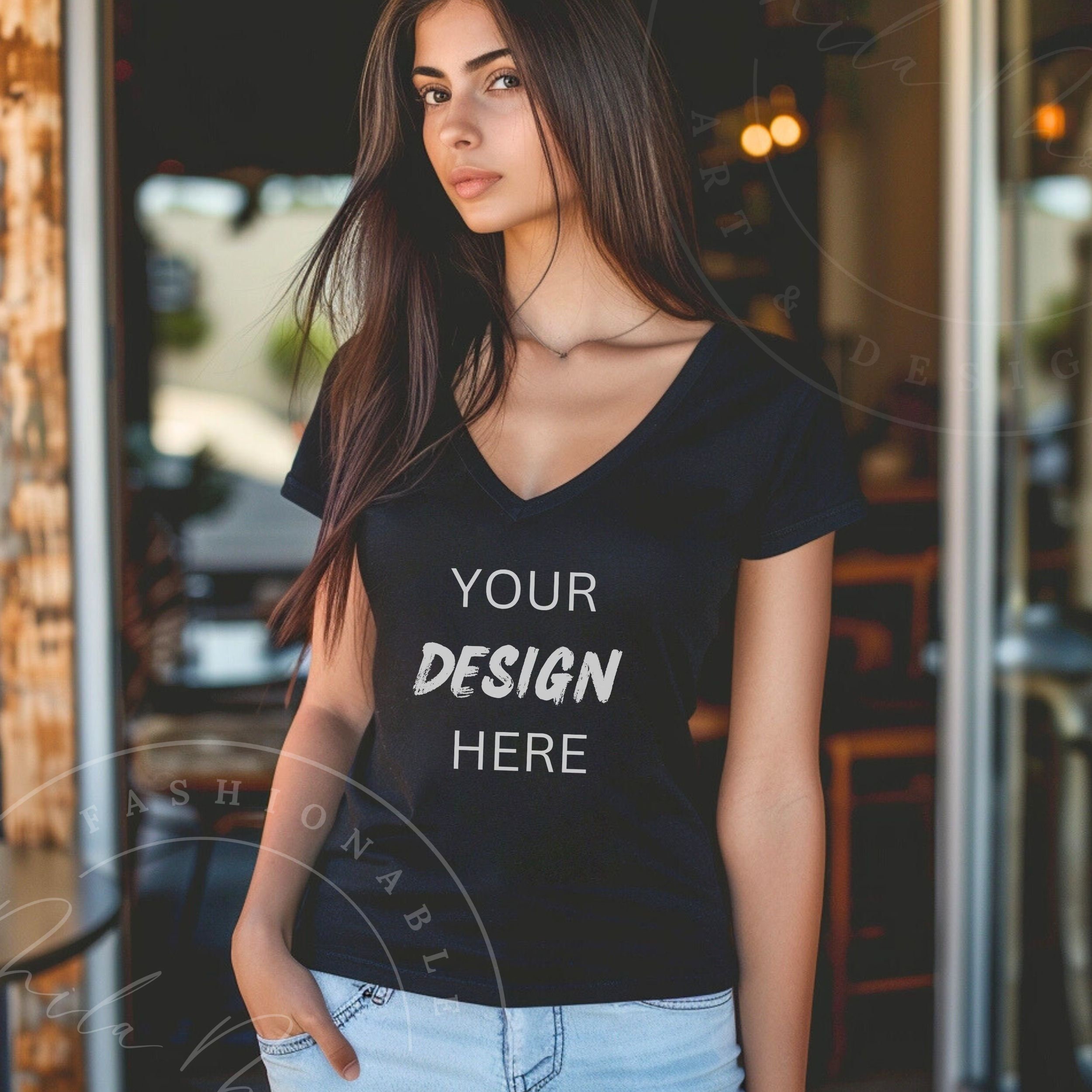 Black Gildan 5V00L T-shirt Mockup Black Women's Gildan 5VOOL V-neck Mockup Mother's Day Bridesmaids Birthday Girl Ladies Feminine Lifestyle - Etsy Black Gildan 5V00L T-shirt Mockup Black Women's Gildan 5VOOL V-neck Mockup Mother's Day Bridesmaids Birthday Girl Ladies Feminine Lifestyle - Etsy