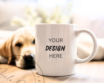 Coffee Mug Mockup Pet Parent Cup Dog Mom Mug Dog Lover Cup Dog Parent White Ceramic Mug Mockup Holiday Christmas JPG PNG White Ceramic Mug