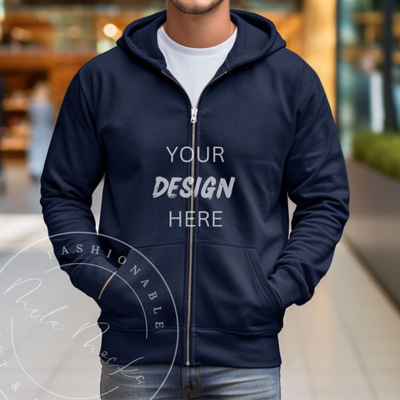 Fully zipped hoodie sale