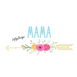 MAMA SVG, Mama PNG, Mama Digital Download, Mama T-shirt Design, Mama Gift for her, png, svg, sublimation file