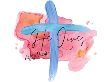 He Lives SVG, PNG, Ostern, Instant Download, Transparenter Hintergrund, He Lives T-Shirt Design, Geschenktasche, Cup Design, Cricut Sublimation