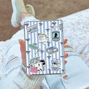Kindle Insert BUNDLE|Literary Genre|Mystery|Horror|Fantasy|Romance|Kindle Clear Case|Kindle Inserts