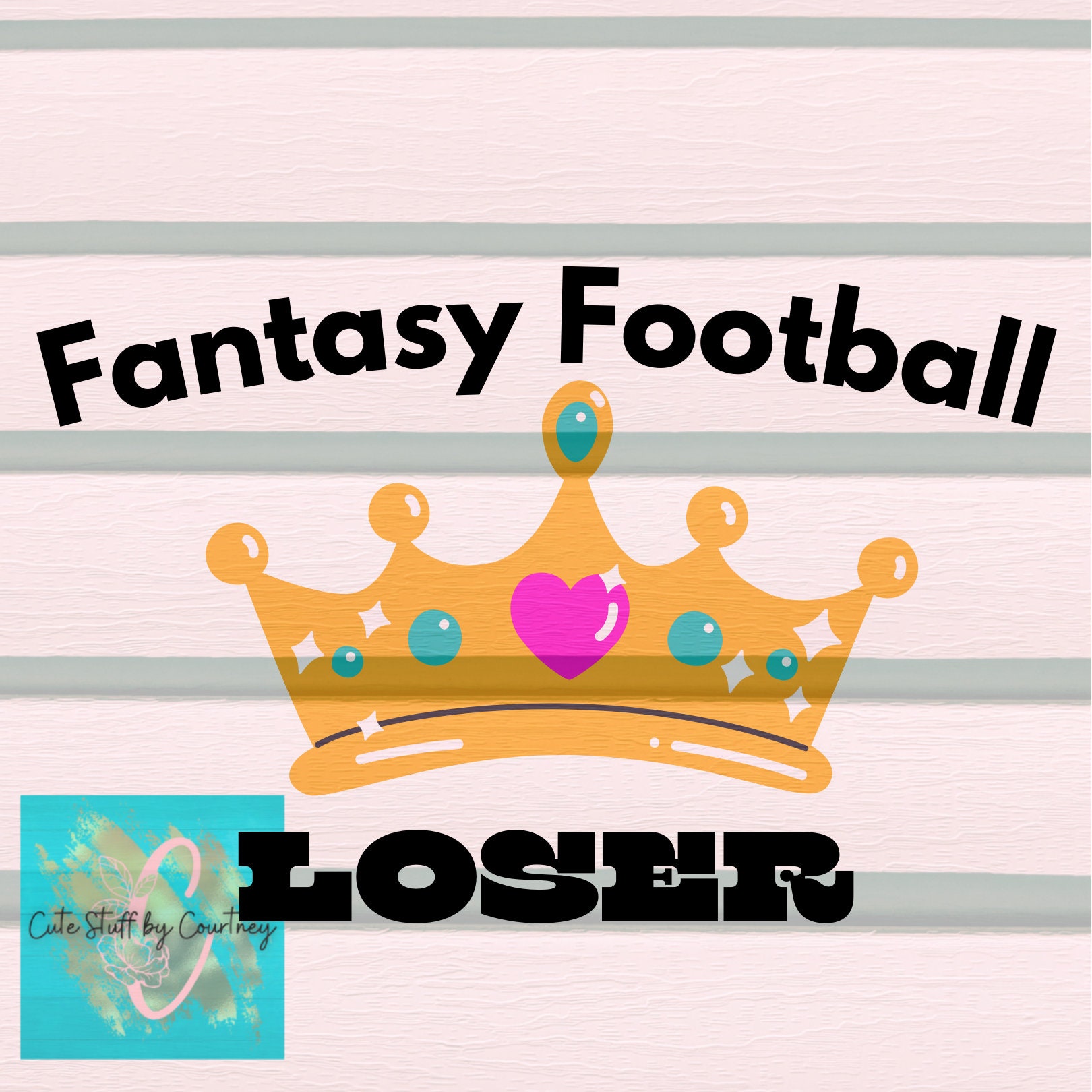 Fantasy Football Loser Shirt SVG Etsy