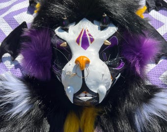 Stunning Dino Mask Fursuit