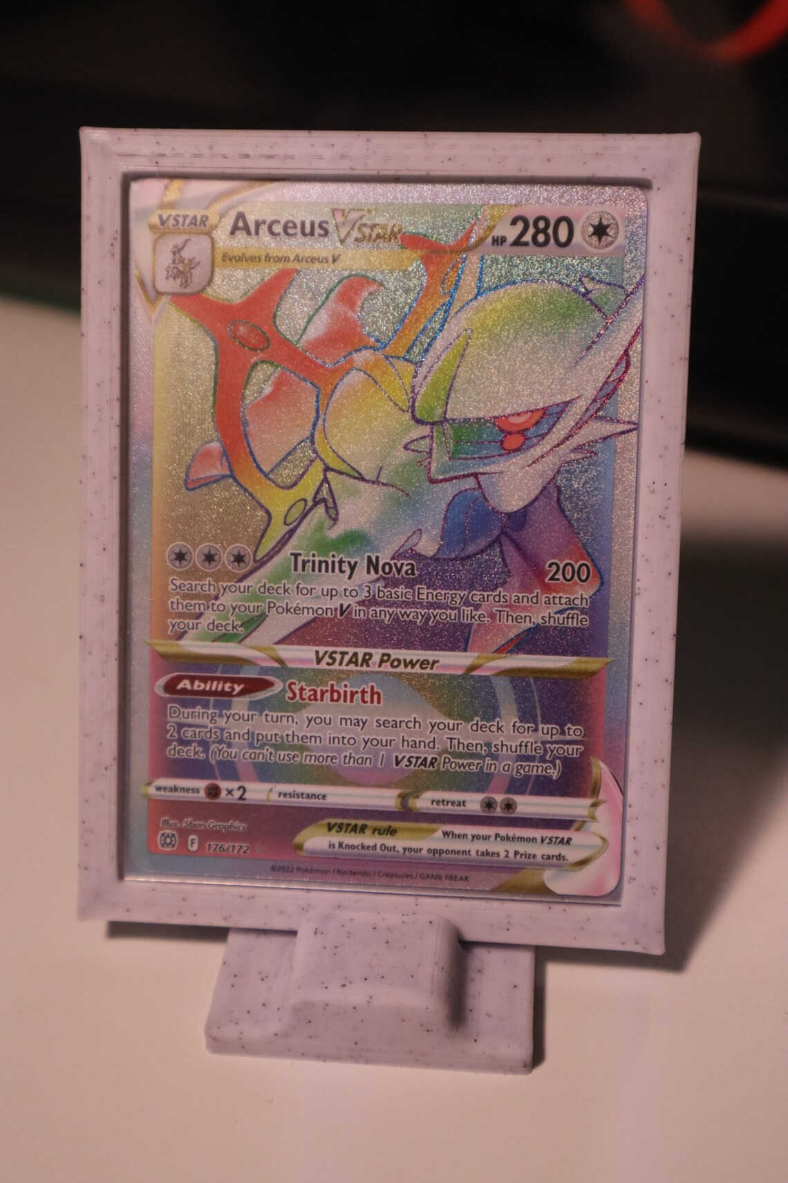 3D Printed Trading Card Stand Etsy