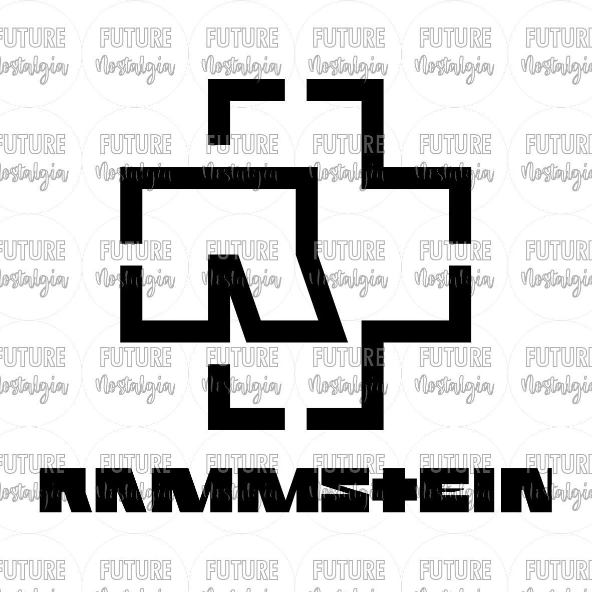 Rammstein Vector Logo for Printing Vinyl Trimming Etsy