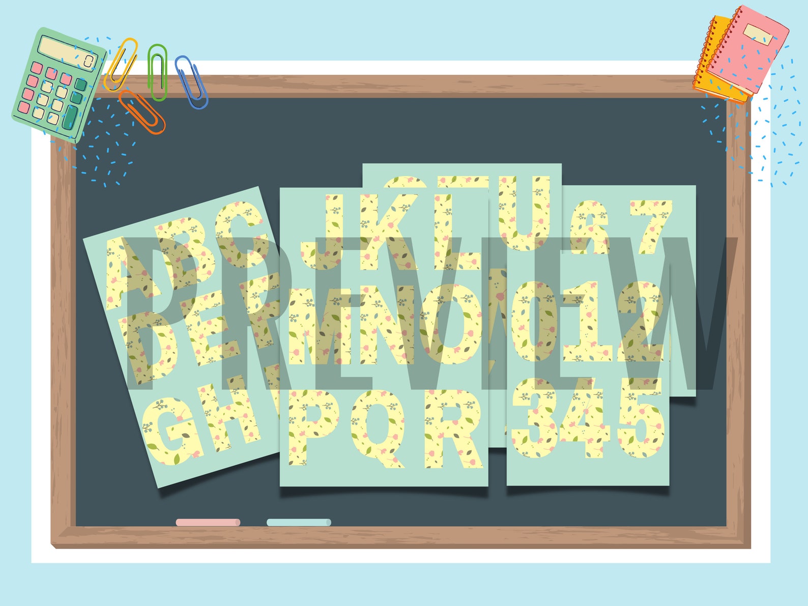 Springboard Templates Bulletin Board Template Kit | Teacher Bulletin Board | Spring Board ...