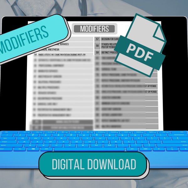 Coding Medical Cheat Sheet - Etsy