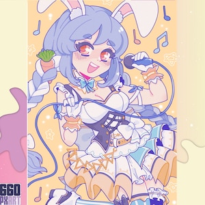 Pekora Usada - Idol Ver- Hololive postcard size print