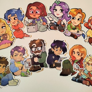 stardew valley love interest stickers :D