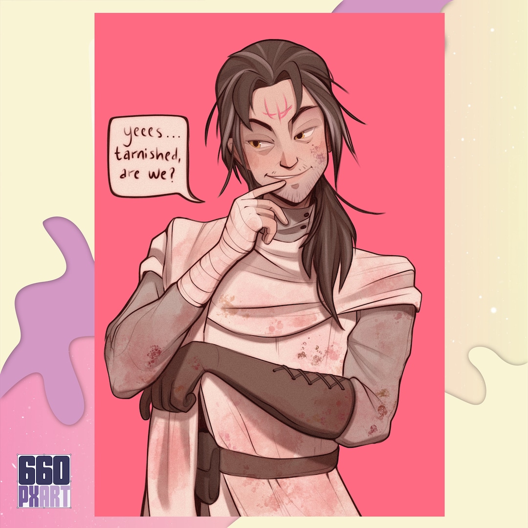 Weiße Maske Varré Elden Ring Postkarte Größendruck Etsy.de