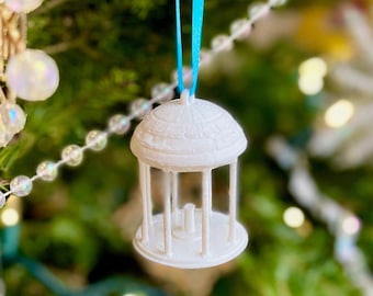 UNC Old Well Ornament (small), University of North Carolina Christmas Decor, UNC Chapel Hill Stocking Stuffer, Holiday Decor, Tar Heels gift