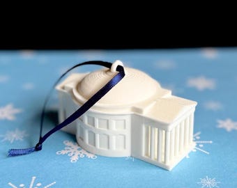 UVA Rotunda Christmas Ornament: 3D Printed University of Virginia Cavaliers College Gift