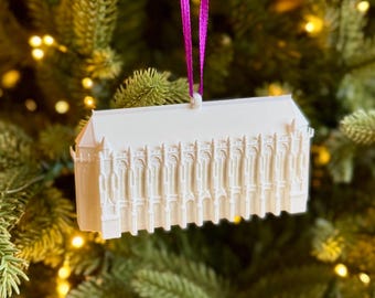 University of Washington Ornament: Suzzallo Library 3D-Printed UW Huskies Christmas Decor