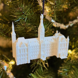 Georgetown University Healy Hall Ornament - 3D Printed College Alumni Keepsake