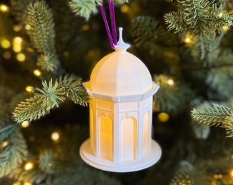 ECU Cupola Ornament | Lighted East Carolina University Alumni Gift, Christmas Decoration, Grad Present