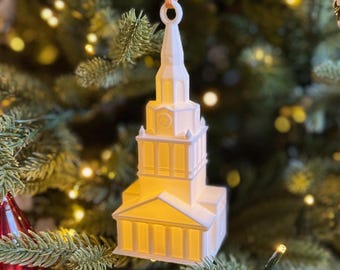 Lighted Wait Chapel Ornament | Wake Forest Christmas Decor, WFU Alumni Graduation Gift