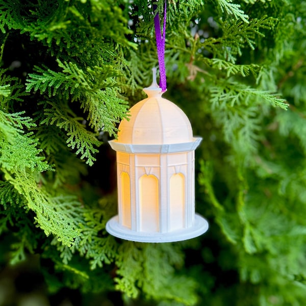 East Carolina University Ornament, Lighted East Carolina Cupola Christmas Ornament, East Carolina Pirates Graduation Gift, ECU Ornament