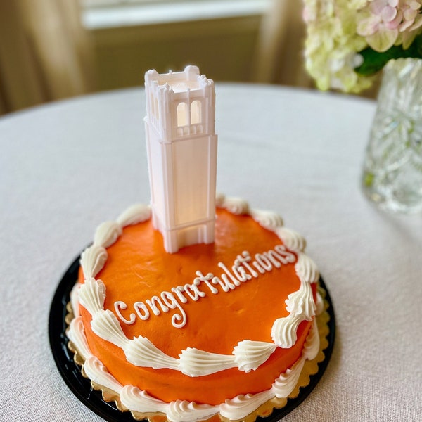 Lighted University of Florida Cake Topper, Century Tower Florida Gators Graduation Party University of Florida Graduation Gift Florida Merch