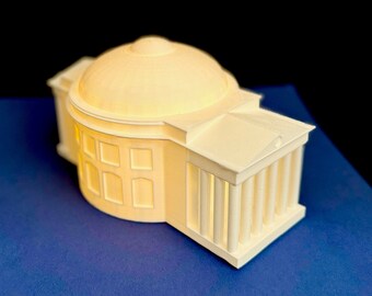 UVA Gift, University of Virginia Cavaliers Rotunda Lamp | Graduation Gift | Alumni Keepsake | Dorm & Office Decor | College Merch
