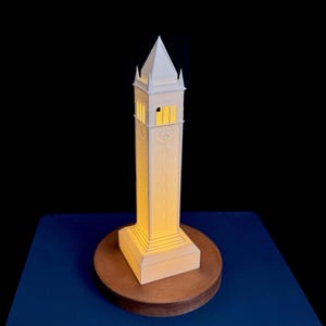 Berkeley Campanile Lamp: Cal Home or Office Decor, Sather Tower Alumni Gift