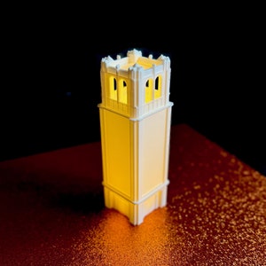 University of Florida Century Tower LED Figurine – UF Graduation Gift, Alumni Keepsake, Dorm Décor & Gator Home Decor