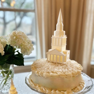 Wake Forest Cake Topper Lights featuring Wait Chapel: LED Graduation Party Decor, Alumni Gifts