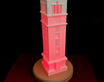 NC State Bell Tower Desk Lamp - Wolfpack Alumni Office Decor LED Light