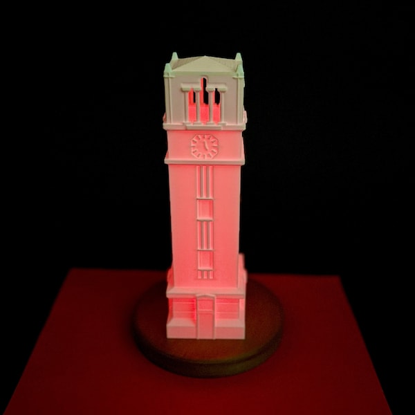 NCSU Graduation Gift for NC State Student, NCSU Wolfpack Bell Tower Lamp, North Carolina State University Gift for Nc State Alumni Ncsu Dorm