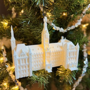 Georgetown University Ornament Featuring Healy Hall: Graduation or Alumni Keepsake