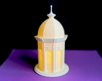 ECU Cupola Lighted Figurine | East Carolina University Alumni Gift, Desk Decor, Graduation Present
