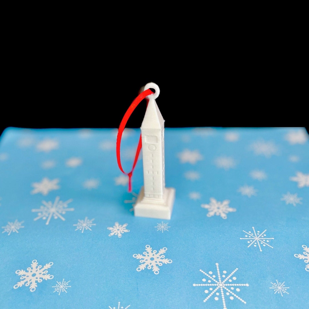 Cornell Ornament, Mcgraw Tower Cornell University Christmas Decoration