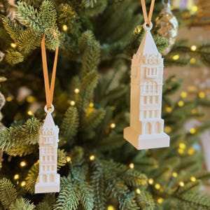 Georgia Tech Ornament, Tech Tower Georgia Tech Gift, Georgia Tech Yellow Jackets Ornament, Christmas Gift for Georgia Tech Alumni, Decor