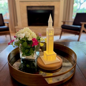 UNC Bell Tower light used as graduation party centerpiece