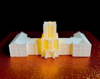 University of Tennessee Ayres Hall 3D Printed Light - UT Knoxville Decor, Tennessee Volunteers Gift