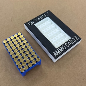 Lapua 22 LR Ammo Block, Benchrest Rimfire Cartridge Holder